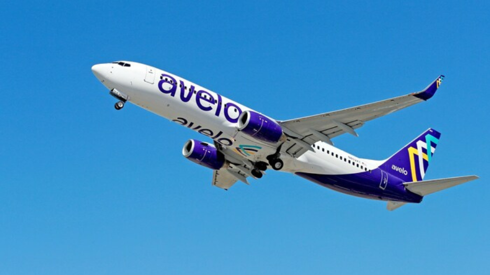 Avelo Airlines airplane